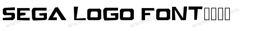 SEGA LOGO FONT字体转换